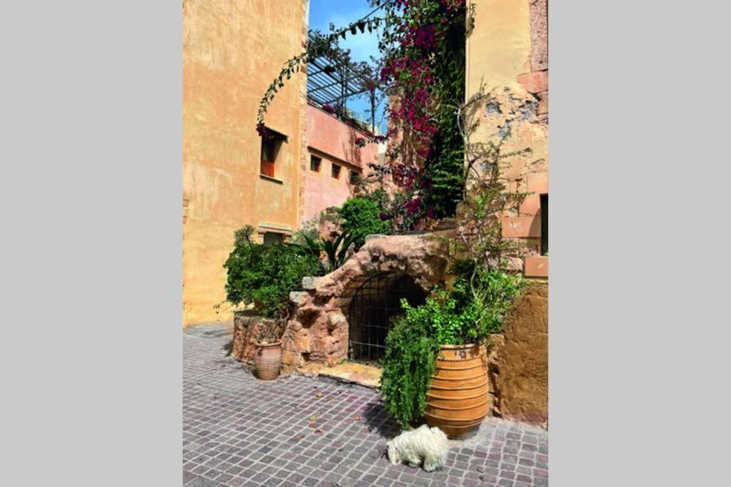 Casa Eva With Outdoor Heated Jacuzzi And Hamam Villa Ханя Екстериор снимка