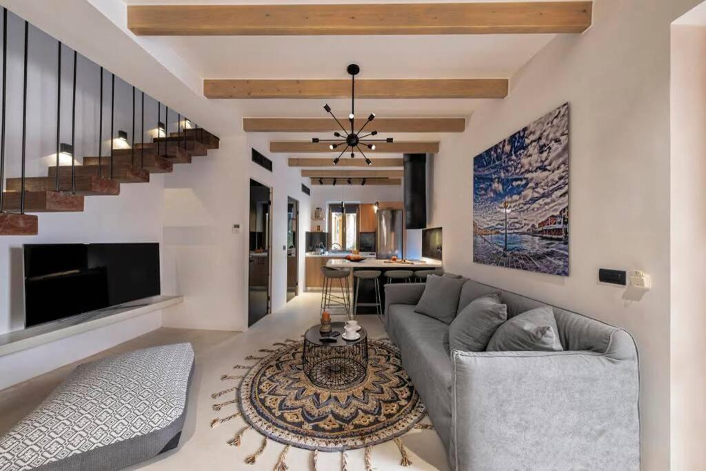 Casa Eva With Outdoor Heated Jacuzzi And Hamam Villa Ханя Екстериор снимка