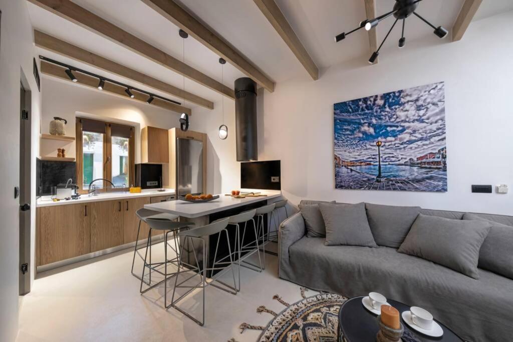 Casa Eva With Outdoor Heated Jacuzzi And Hamam Villa Ханя Екстериор снимка